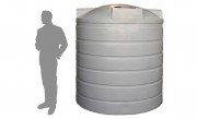 4,500 Litre / 1,000 Gallon Round Poly Water Storage Tank