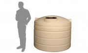 1,800 Litre / 400 Gallon Round Poly Water Storage Tank